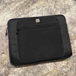 Swiss Gear Neoprene Tablet Pouch 14" Diagonal 12"x9" Black Fits 13" iPads Case
